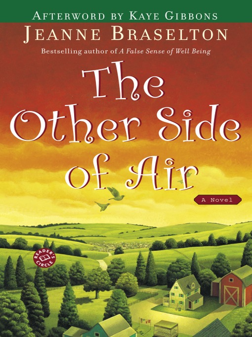 Title details for The Other Side of Air by Jeanne Braselton - Available
